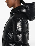 コート ベルビュー ダウンジャケット Moncler 黒 Femme
