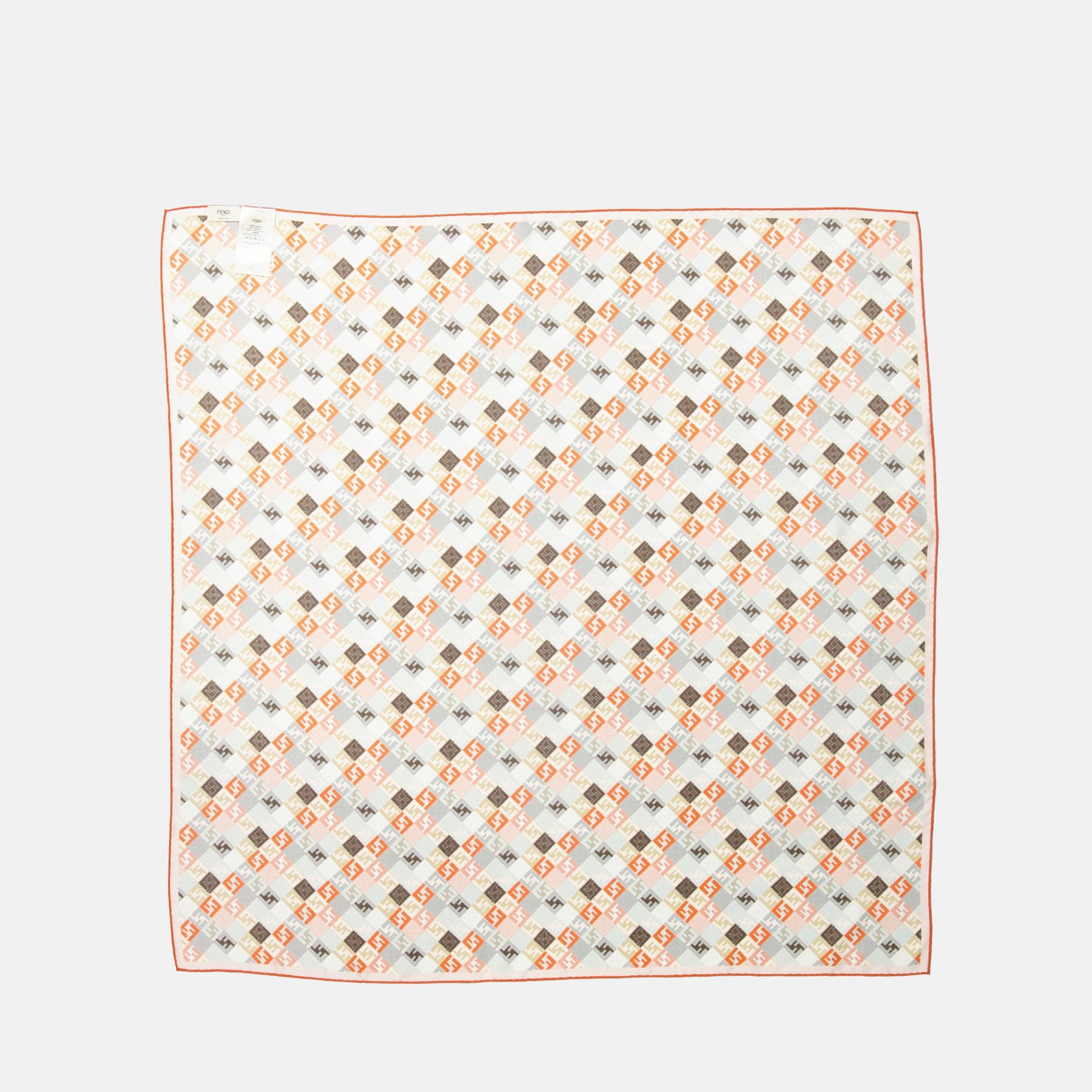 Écharpes, foulards et gants Foulard FF Fendi Rouge Femme