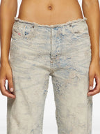 Calças Jean D-Arker-FSF Diesel Cinza Femme