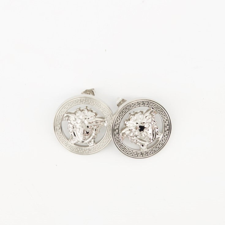 Bijoux Boucles d'oreilles Medusa '95 Versace Argenté Femme