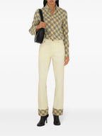 Camicie Camicia A Quadri Burberry Beige Femme