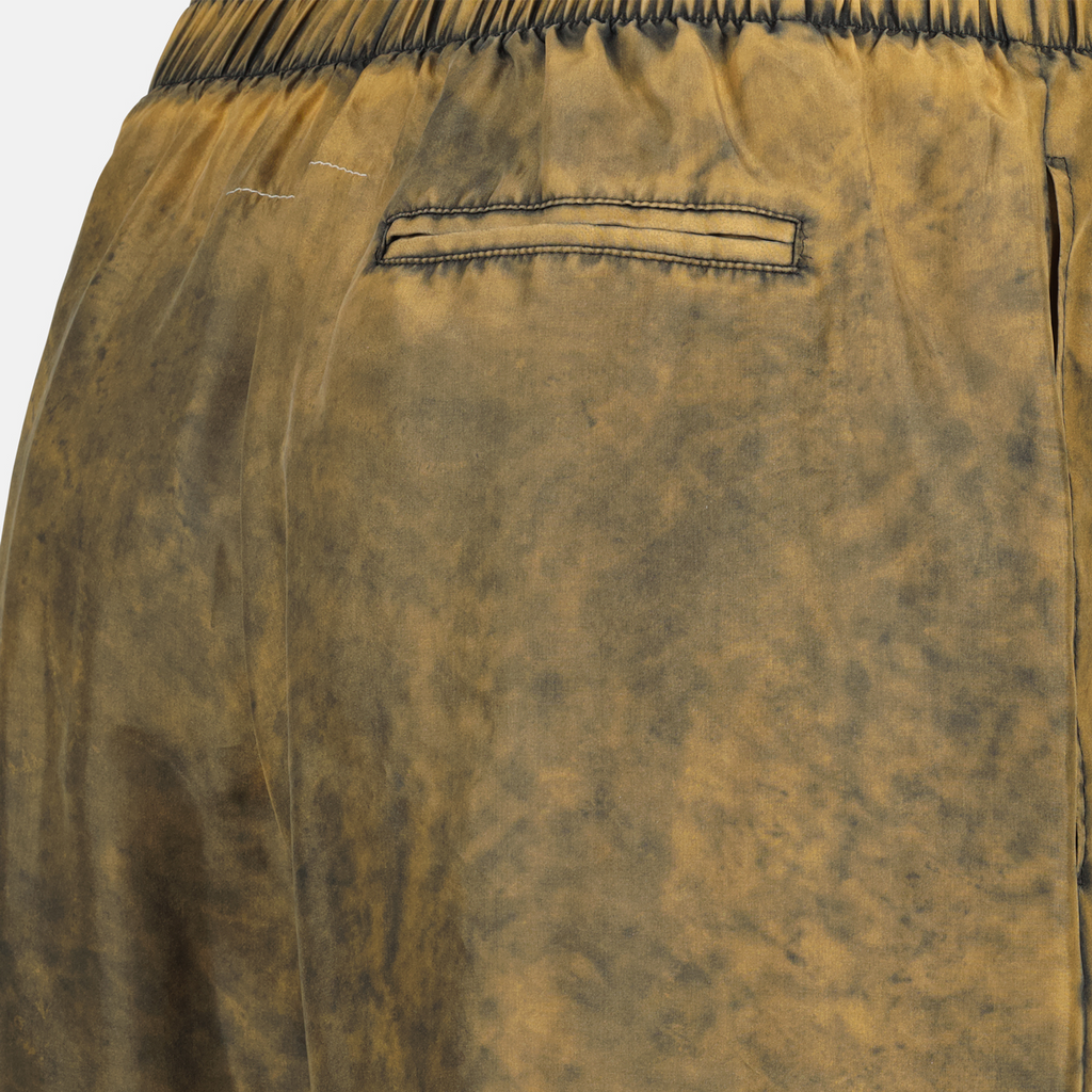 Shorts Silk Shorts Mm6 Brown Femme