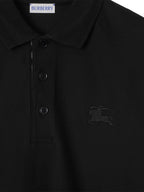 Polos Polo de Algodón Burberry Negro Homme