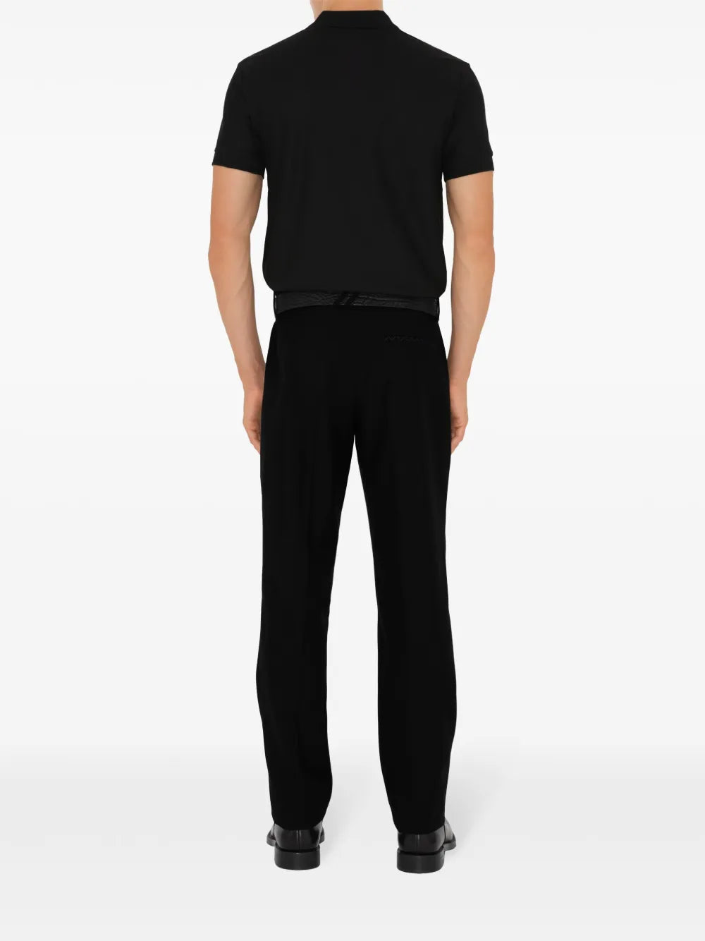 Polos Polo de Algodón Burberry Negro Homme
