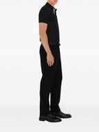 Polos Polo de Algodón Burberry Negro Homme