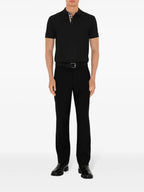 Polos Polo de Algodón Burberry Negro Homme