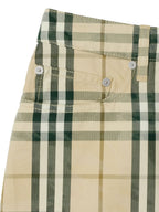 Jupes Jupe mini à carreaux Burberry Beige Femme