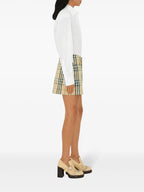 Jupes Jupe mini à carreaux Burberry Beige Femme