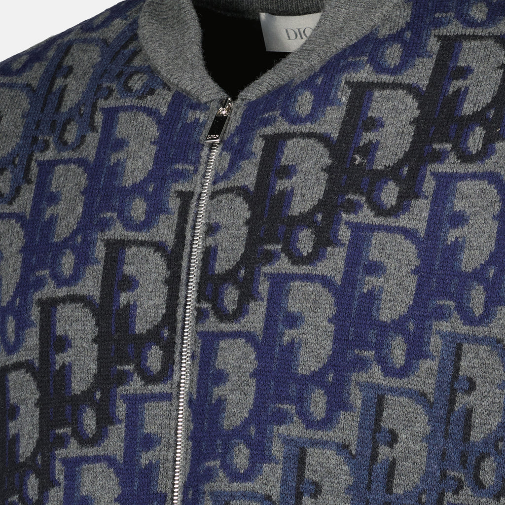 Image de l'article Veste Dior Oblique en laine grise de la marque Dior pour Homme - Saison Printemps-Été 2026 - Vue détaillée_2