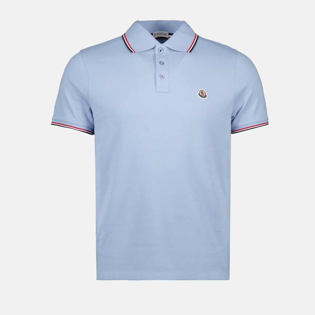 Poloshirts Logo Polo Moncler Blau Homme