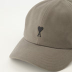 Image of the item Gray Ami Heart Cap by the brand Ami PARIS for Unisex - Spring-Summer Season 2026 - Detailed View_3