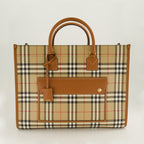 Sacs cabas Cabas Freya Burberry Beige Femme
