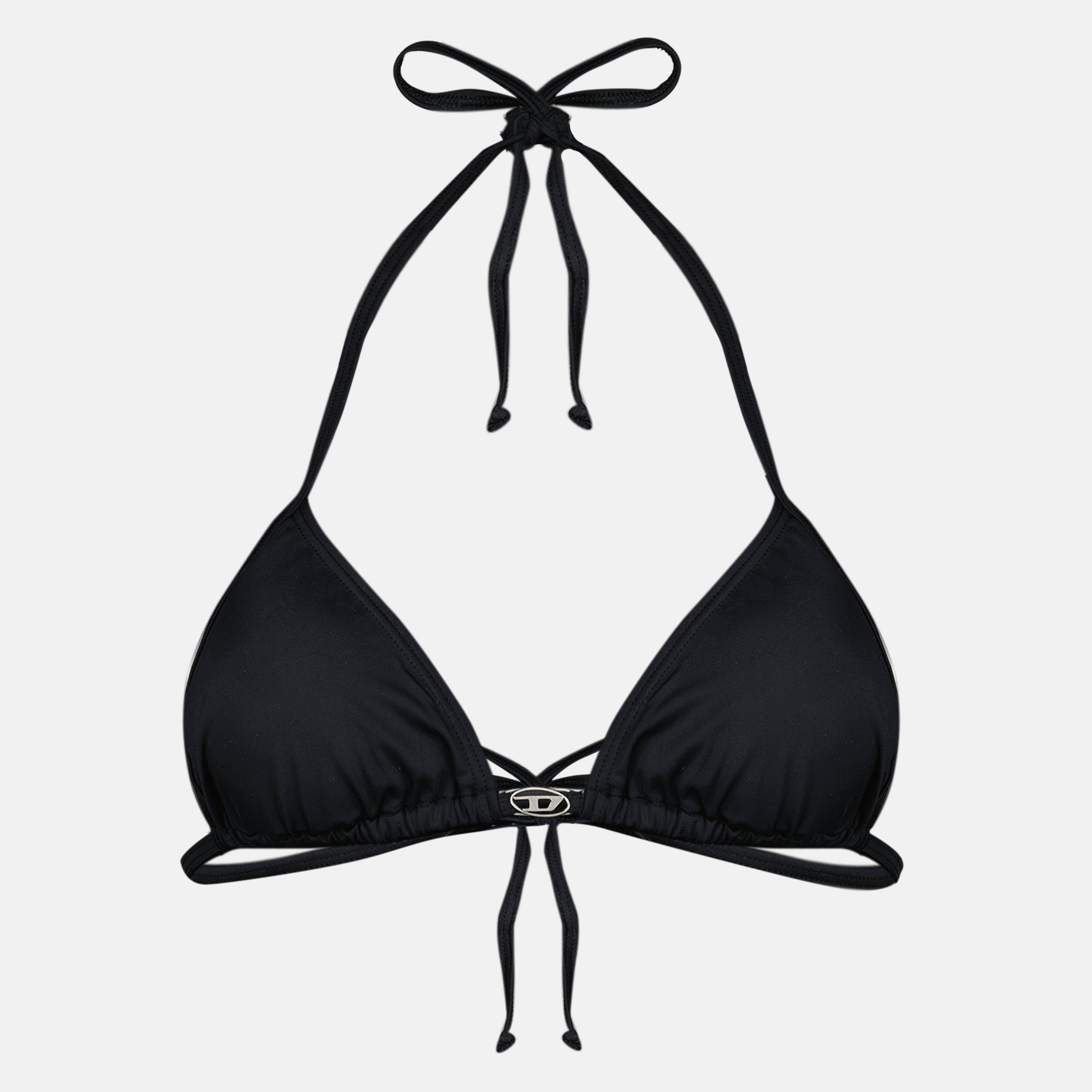 Image de l'article Haut de bikini Elettra en nylon noir de la marque Diesel pour Femme - Saison Printemps-Été 2026 - Vue de Face