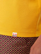 T-Shirts OB Standard T-Shirt Orlebar Brown Orange Homme
