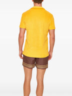 Polos Polo Terry Orlebar Brown Orange Homme