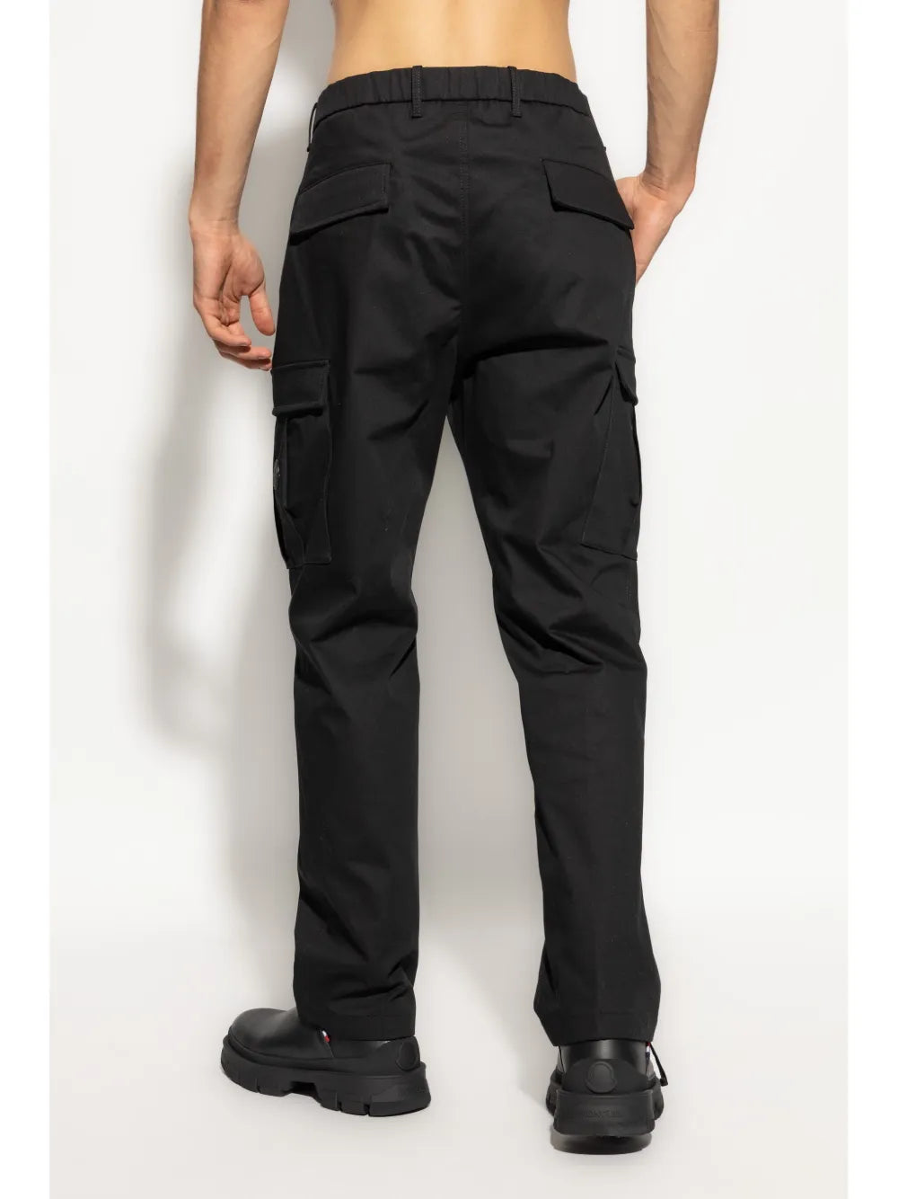 Pantalons Pantalon cargo Moncler Noir Homme
