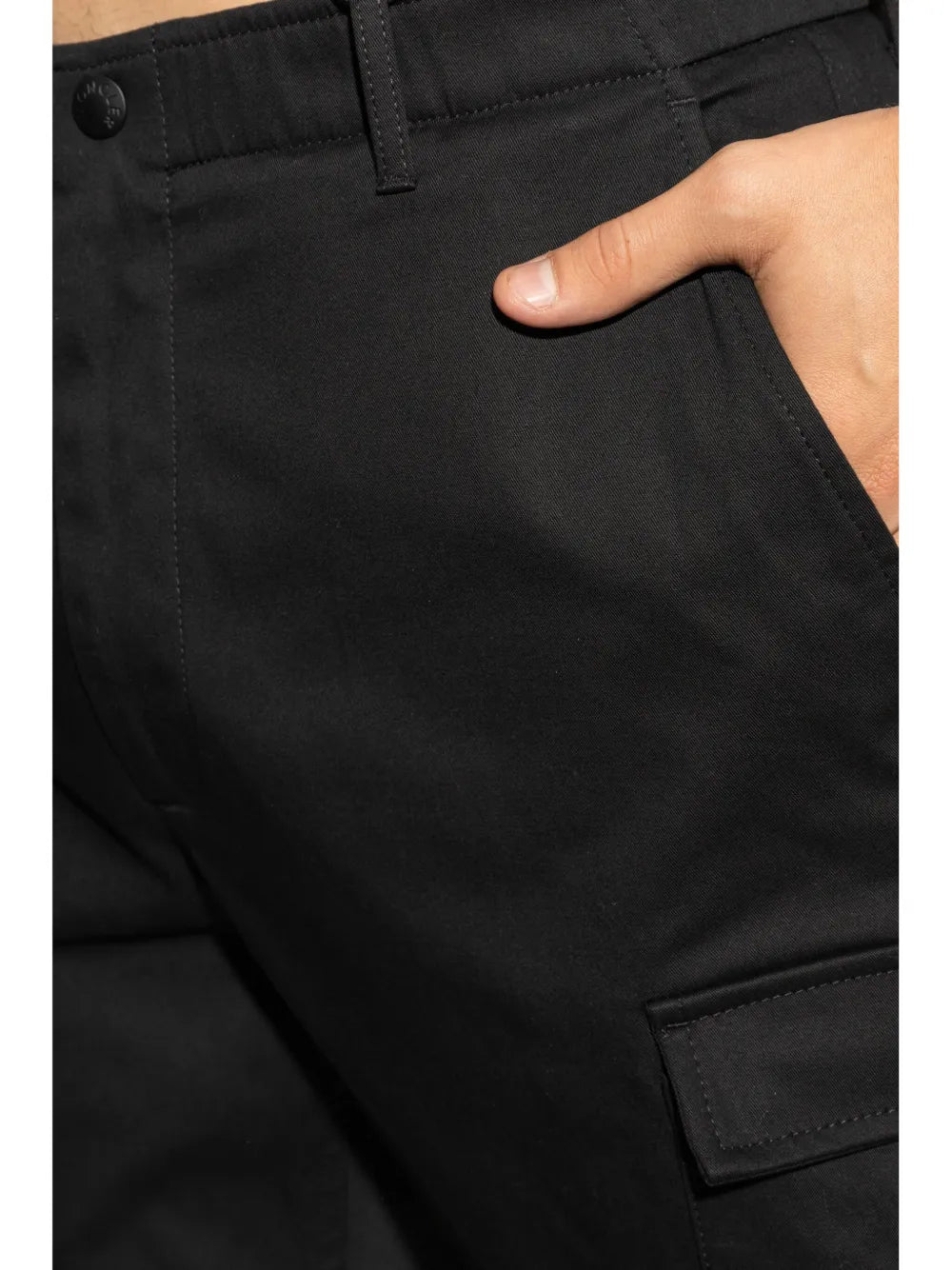 Pantalons Pantalon cargo Moncler Noir Homme