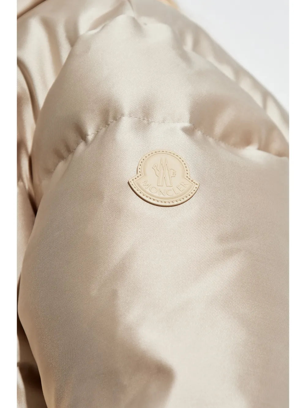 Manteaux Doudoune Bonnelles Moncler Beige Femme