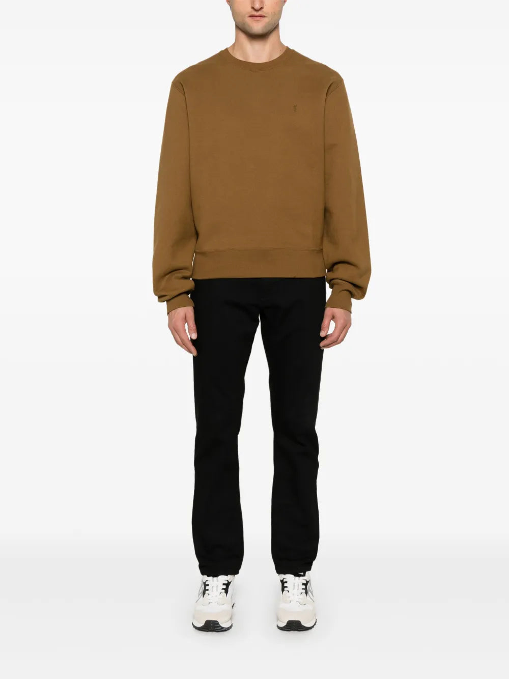 Felpe Felpa Cassandre Saint Laurent Marrone Homme