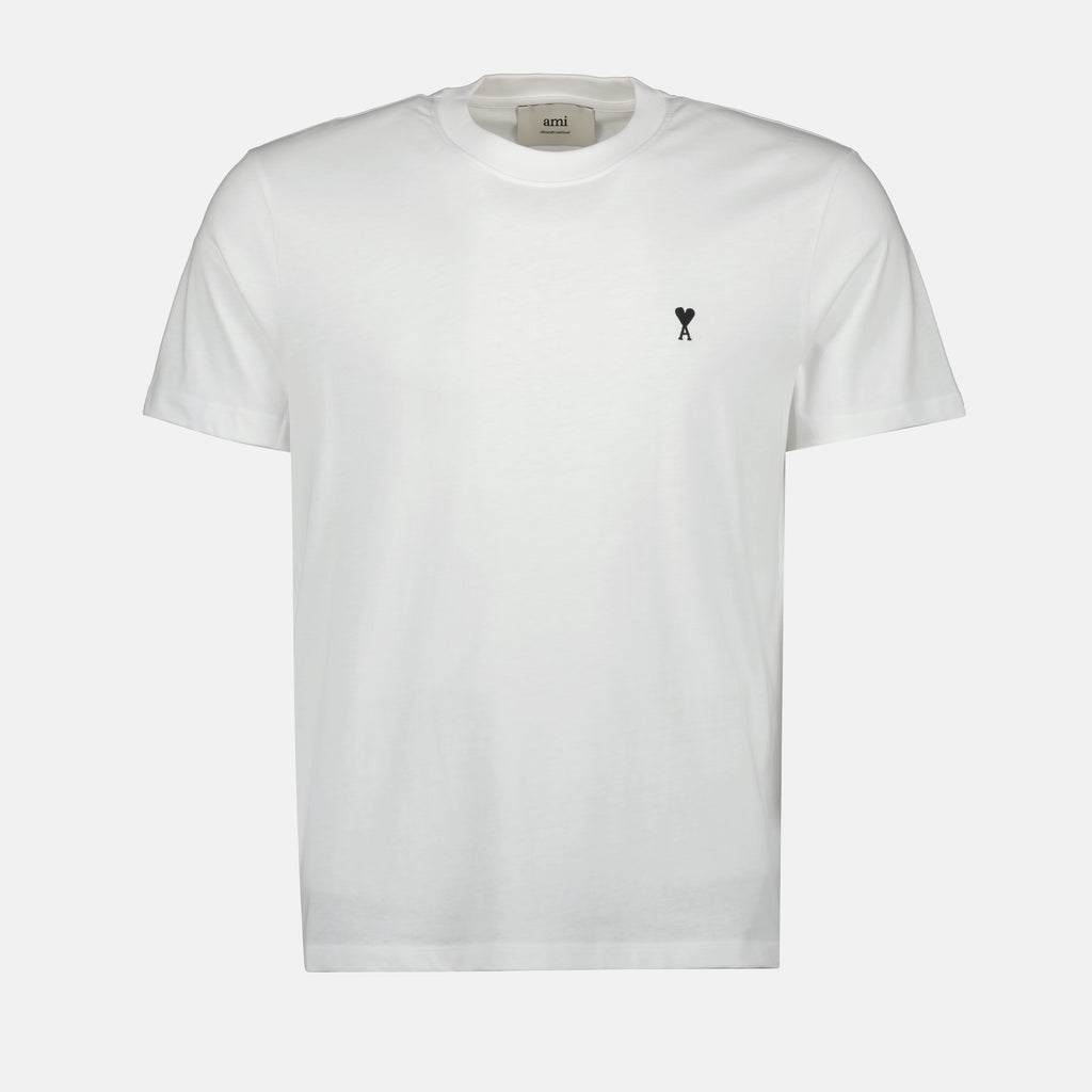 Imagen de la camiseta Ami de coeur de la marca Ami PARIS para Hombre - Temporada Otoño-Invierno 2025 - Vista Frontal