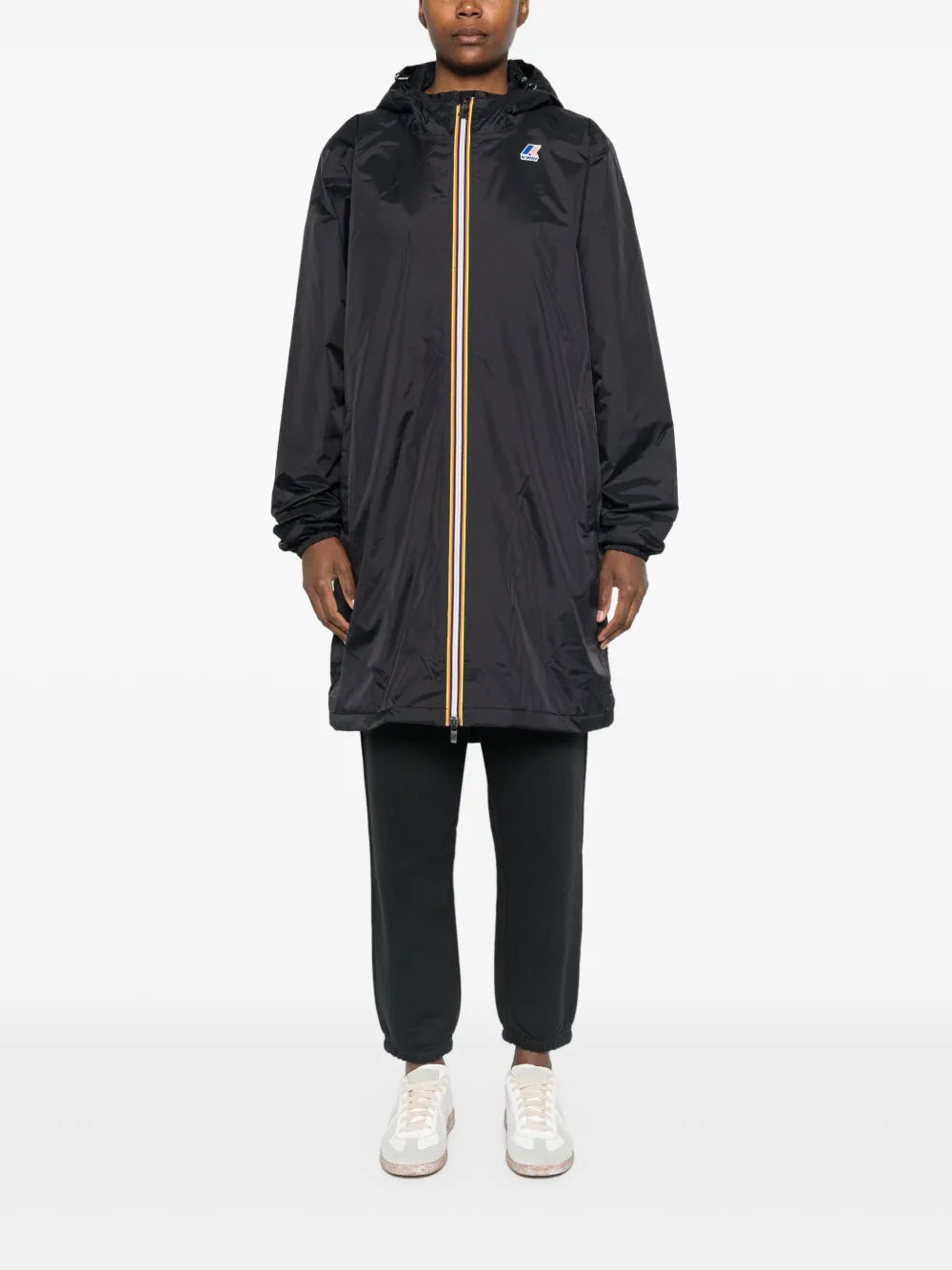 Casacos Le Vrai 3.0 Eiffel Windbreaker K-Way Preto Unissex