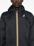 Casacos Le Vrai 3.0 Eiffel Windbreaker K-Way Preto Unissex