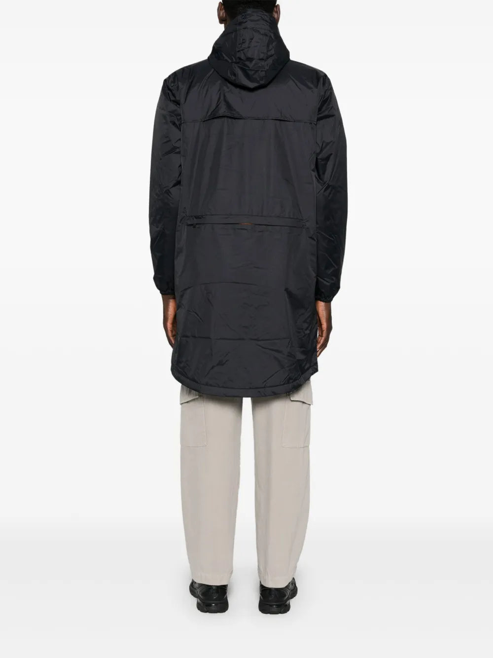 Casacos Le Vrai 3.0 Eiffel Windbreaker K-Way Preto Unissex