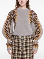 Malhas Sweater em Lurex Rabanne Prata Mulheres