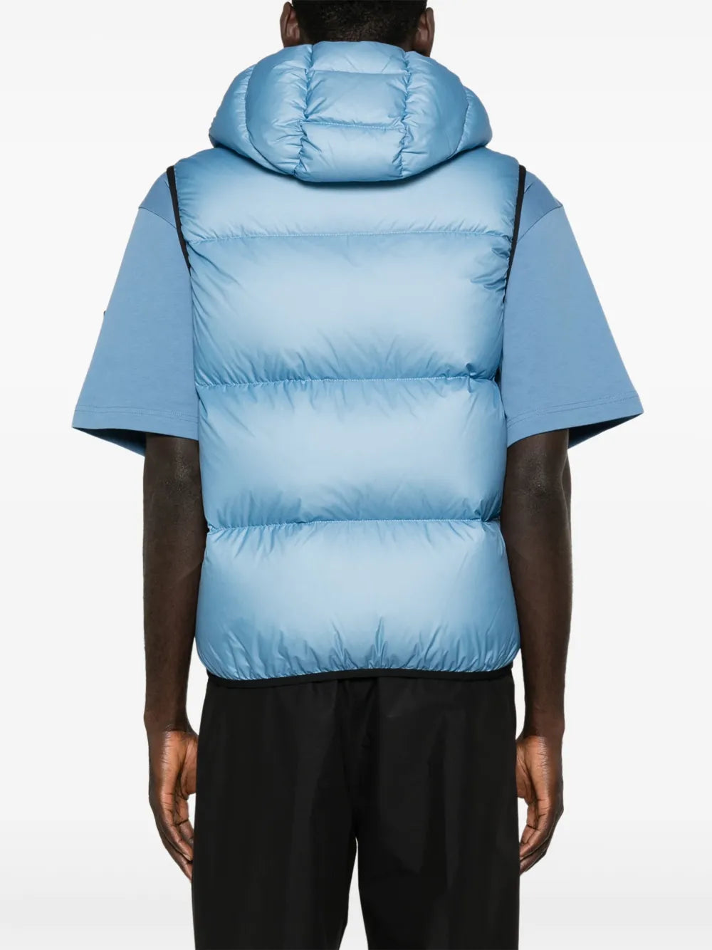 Vestes Doudoune Lausen sans manches Moncler Bleu Homme