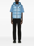 Vestes Doudoune Lausen sans manches Moncler Bleu Homme