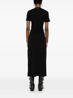 Image de l'article Robe noire longue de la marque Rabanne pour Femme - Saison Automne-Hiver 2025 - Vue détaillée_4