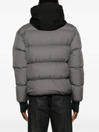 Manteaux Doudoune Marcassin Moncler Grenoble Gris Homme
