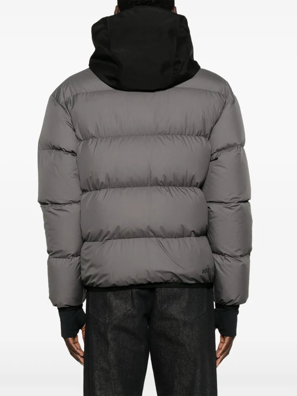 Manteaux Doudoune Marcassin Moncler Grenoble Gris Homme