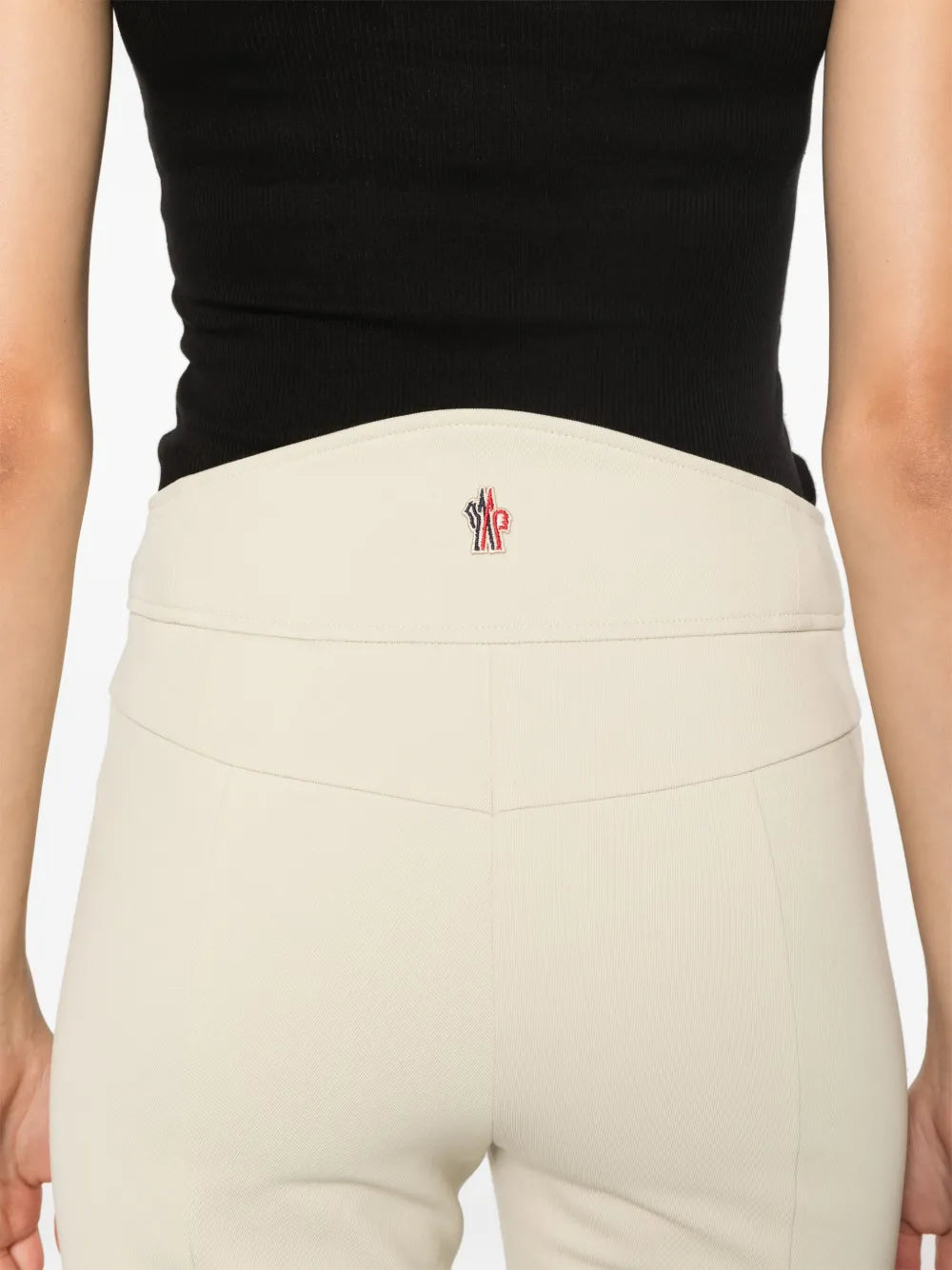 Pantalones Pantalones de Esquí Moncler Grenoble Beige Femme