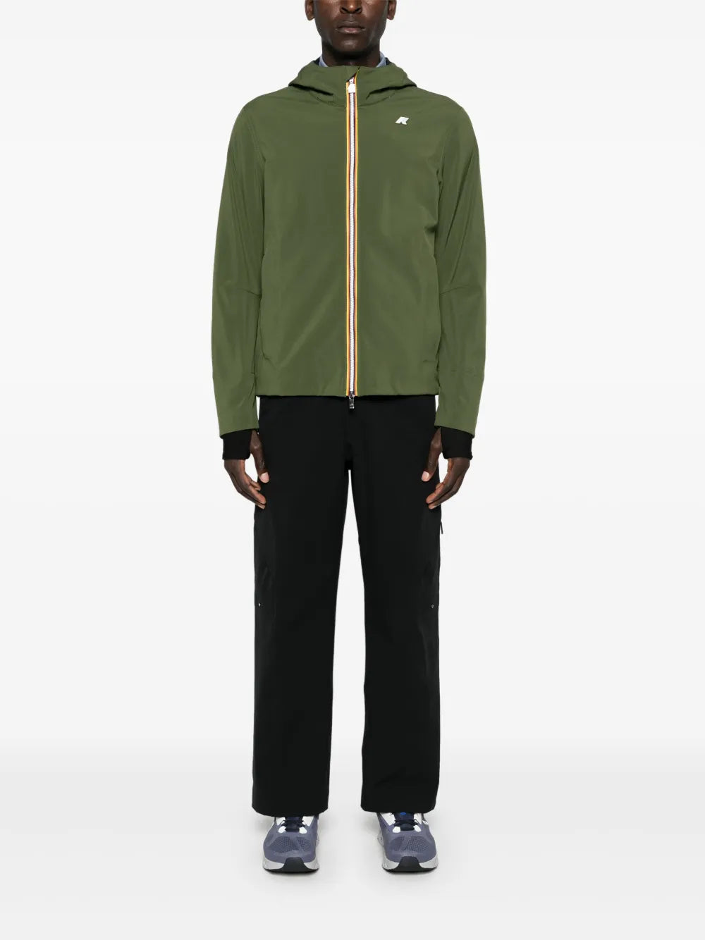 Vestes Veste Jacko Bonded K-Way Kaki Homme