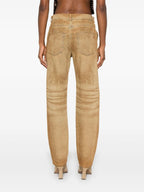 Pantalons Jean droit D-Ark-Fsf Diesel Marron Femme