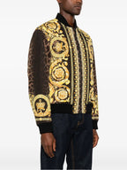 Jackets Reversible Barocco Bomber Versace Yellow Homme