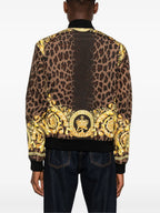 Jackets Reversible Barocco Bomber Versace Yellow Homme