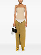 Skirts Denim Skirt Mm6 Yellow Femme