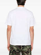 T-shirts T-shirt maxi chain Versace Blanc Homme