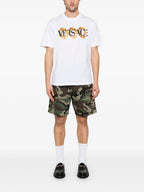 T-shirts T-shirt maxi chain Versace Blanc Homme