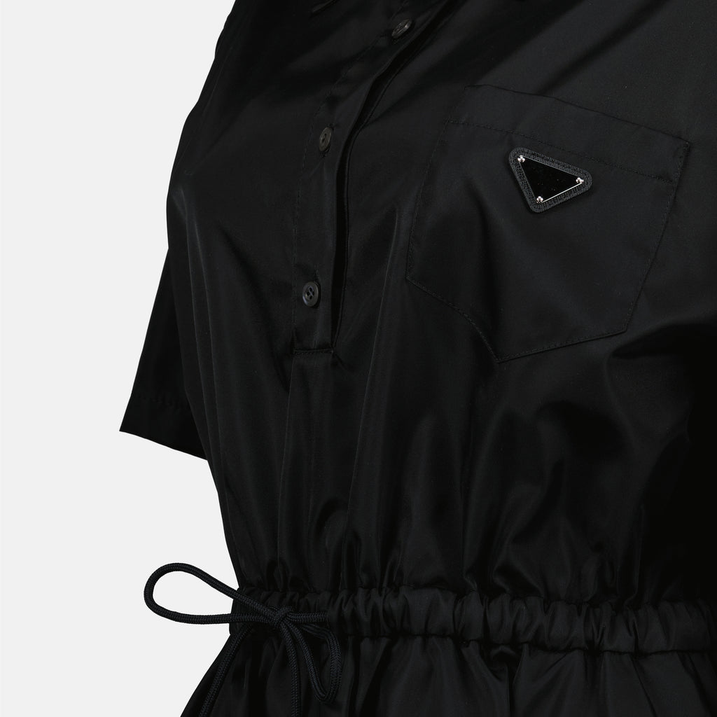 Vestidos Vestido Re-Nylon Prada Preto Femme