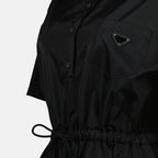 Vestidos Vestido Re-Nylon Prada Preto Femme