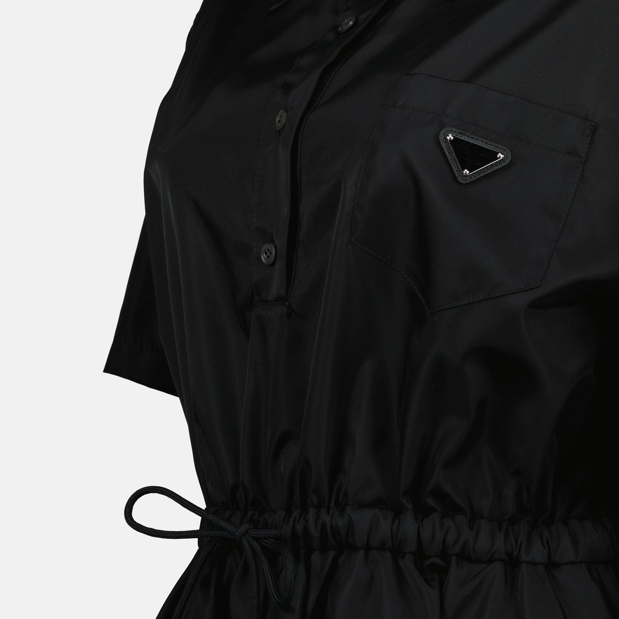 Vestidos Vestido Re-Nylon Prada Preto Femme