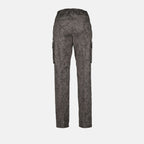 Pantalones Pantalones Barocco Versace Gris Homme