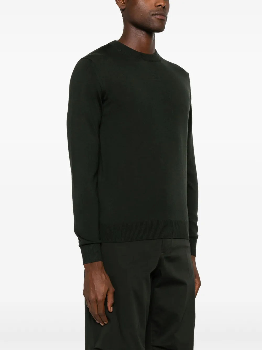Prendas de punto Jersey de lana Fendi Verde Homme
