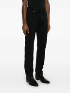 팬츠 블랙 슬림 진 Saint Laurent 검은색 Homme