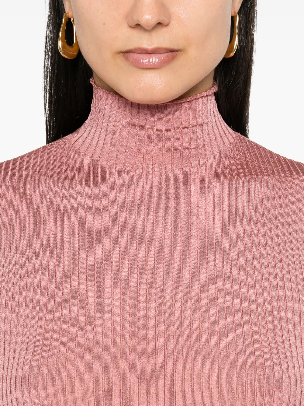 Tops Body à col montant Fendi Rose Femme