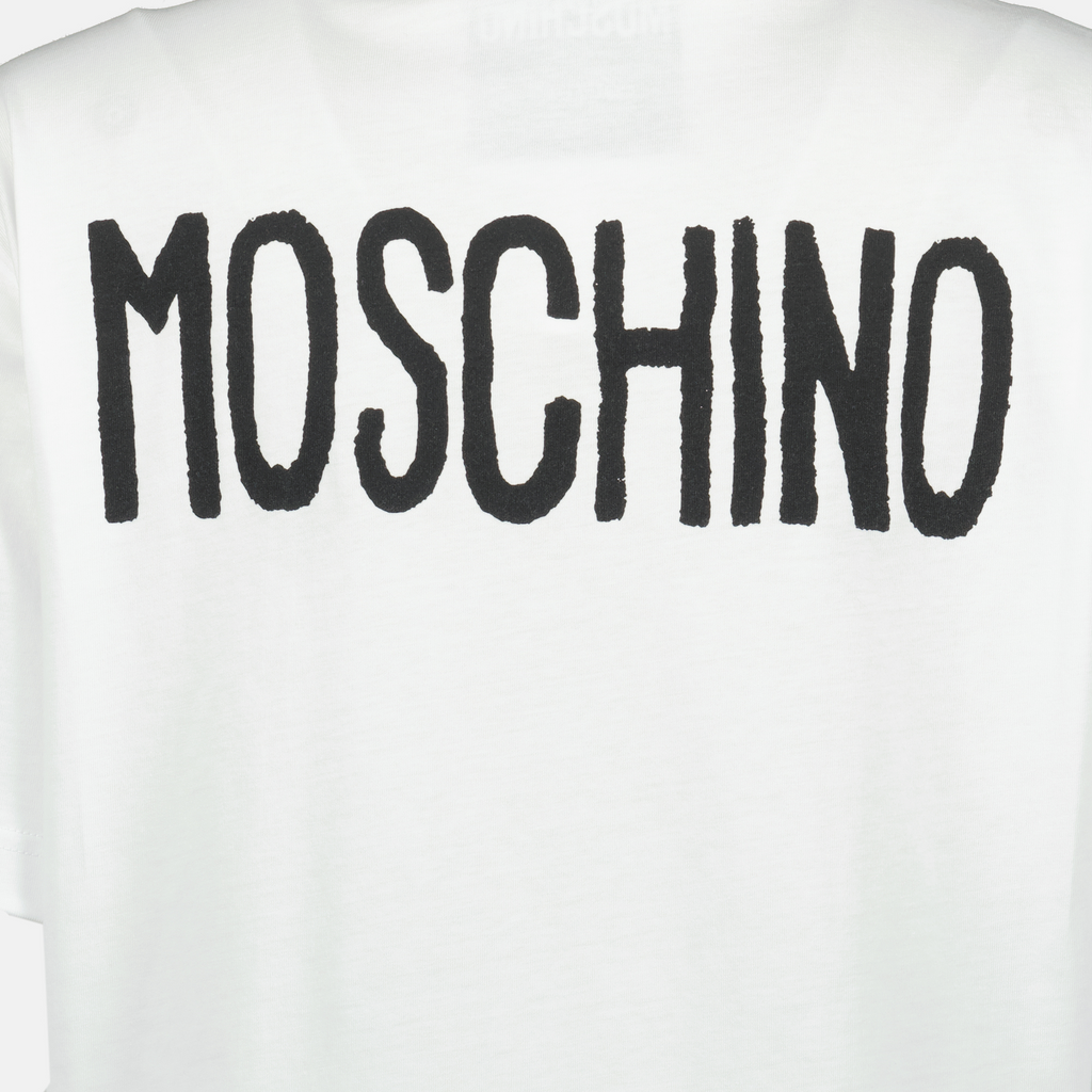 T-shirt T-shirt Archive Slogan Moschino Bianco Femme