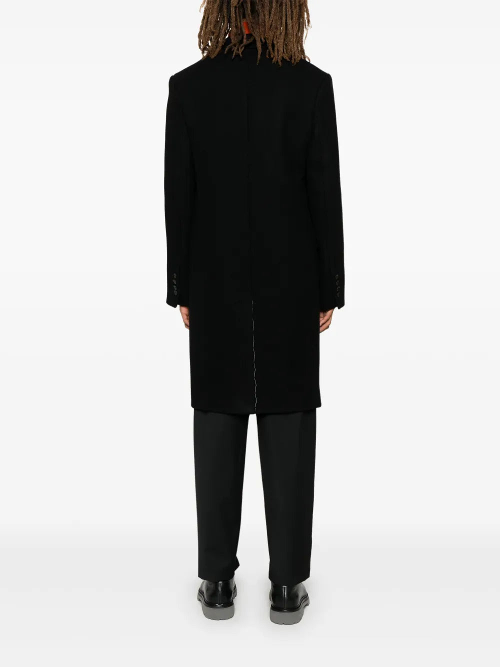 Manteaux Manteau en laine Ami PARIS Noir Homme